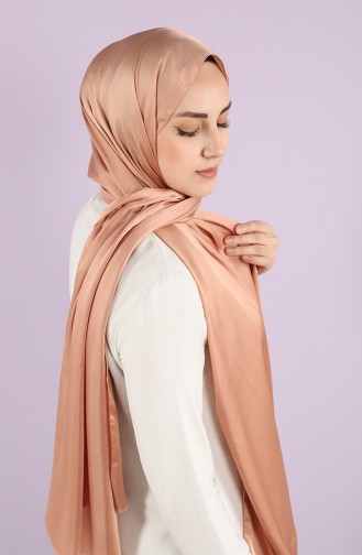 Charm Plain Satin Shawl 15224-22 Biscuits 15224-22