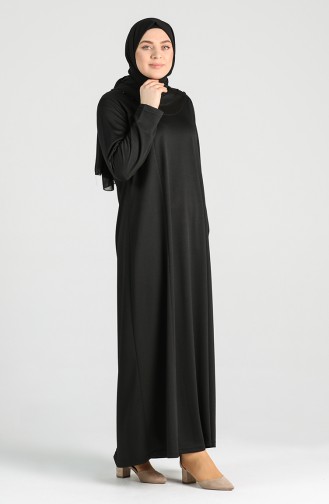 فستان أسود 4744-04