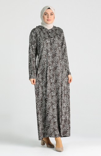 Robe Hijab Noir 4747A-01