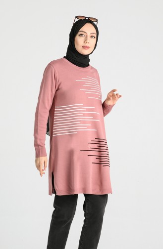 Knitwear Tunic 1294-03 Dried Rose 1294-03