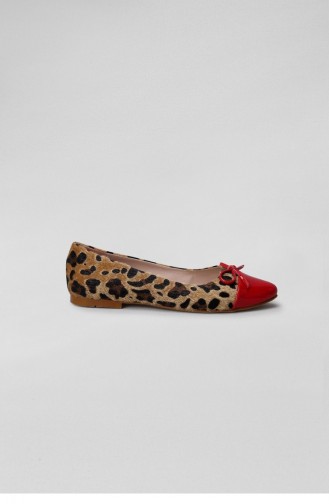 Red Woman Flat Shoe 63.KIRMIZI