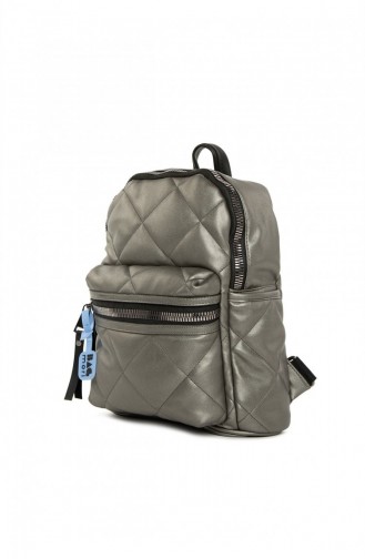 Bagmori quilted Inflated Column Backpack M000005279 Gray 8682166063161