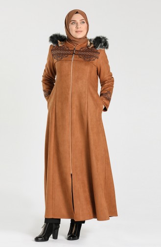 Tobacco Brown Abaya 1501-05