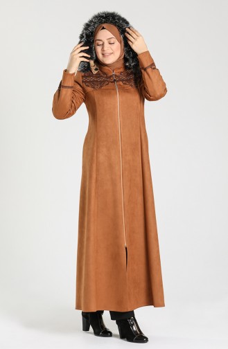 Tobacco Brown Abaya 1501-05