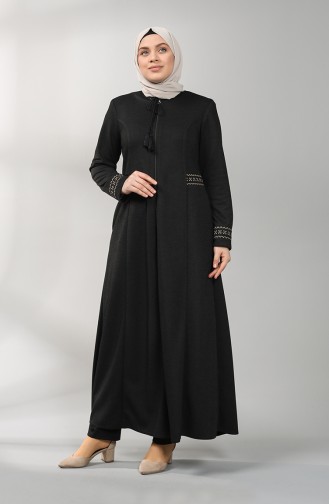 Black Abaya 2033-04