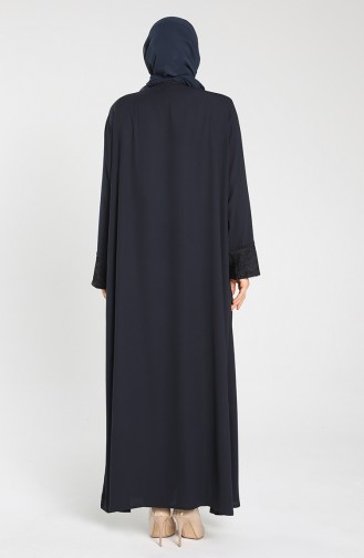 Dunkelblau Abayas 5086-02