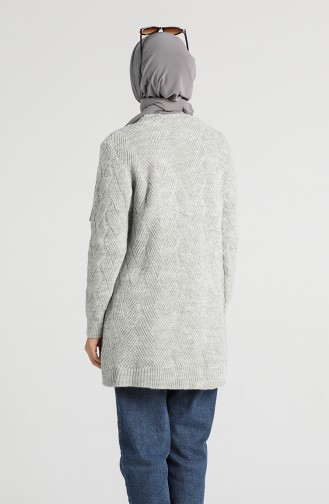 Light Gray Cardigans 7003-04