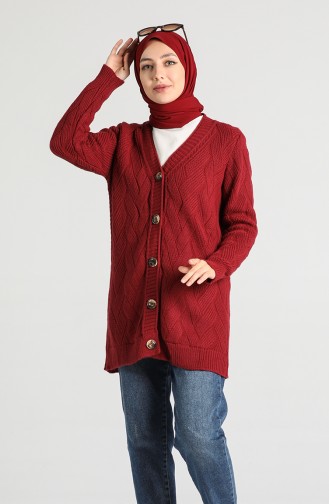 Claret red Vest 7003-06