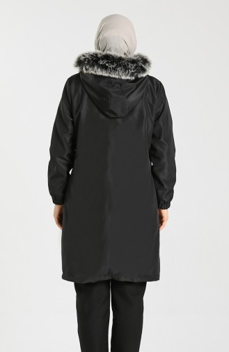 معطف أسود 8102-02