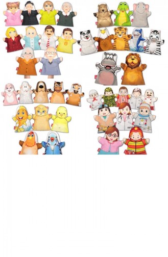 40 Pieces 4 Mega Set Tox Hand Puppet T040300012 040300012
