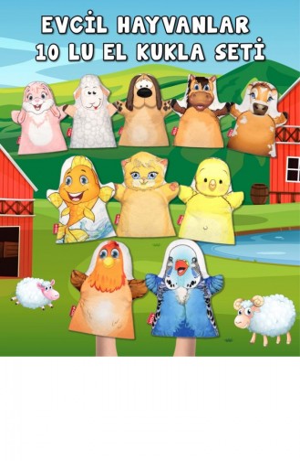 40 Pieces 4 Mega Set Tox Hand Puppet T040300012 040300012
