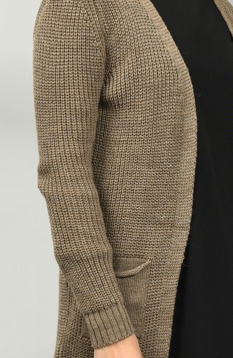Knitwear Sweater with Pockets 1462-12 Mink 1462-12