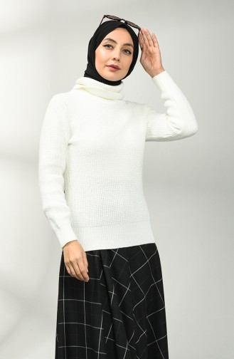 Ecru Sweater 0597-03