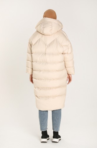 Beige Winter Coat 22414-03