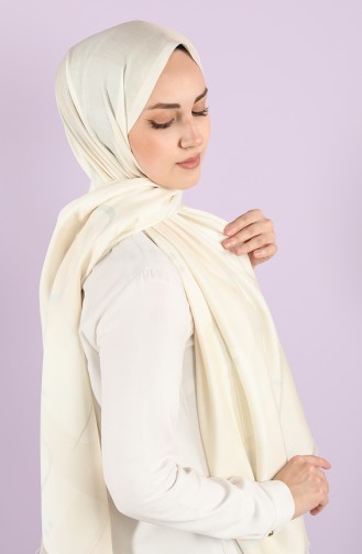 Dark Cream Sjaal 4886-01