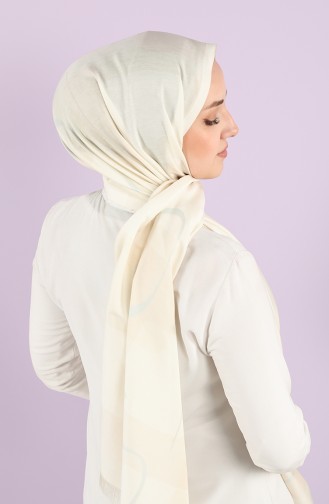 Dark Cream Sjaal 4886-01