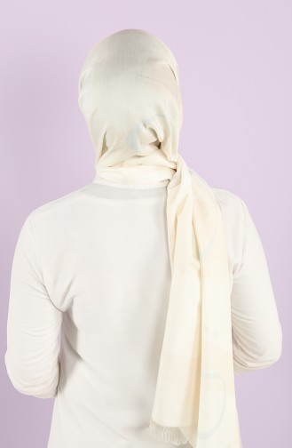 Dark Cream Sjaal 4886-01