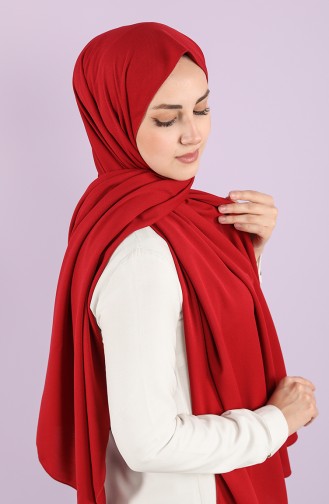 Lycra Combed Shawl 4888-02 Claret Red 4888-02