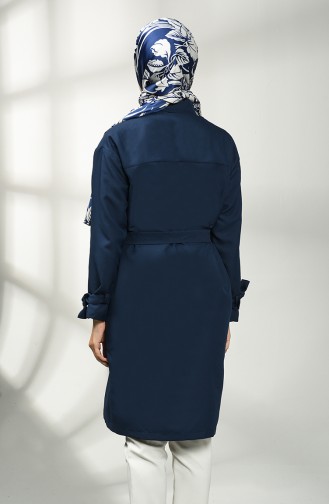 Navy Blue Tuniek 8009-01