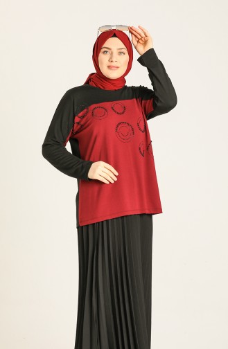 Blouse Bordeaux 8929-01