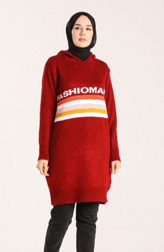 Claret Red Sweater 9119-02