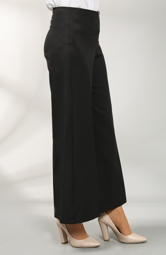 Straight Leg Classic Trousers 7278-01 Black 7278-01