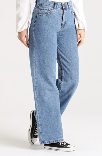Pantalon Bleu Jean 7509-03