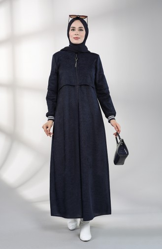 Navy Blue Abaya 0131-05