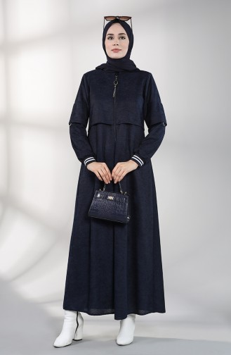 Navy Blue Abaya 0131-05