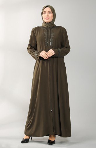 Abayas Khaki 1573-01