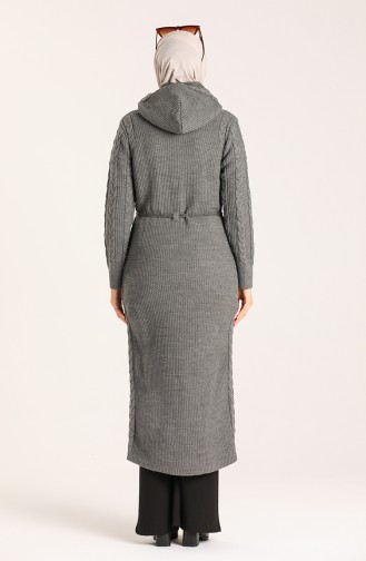 Anthrazit Strickjacke 10207-05