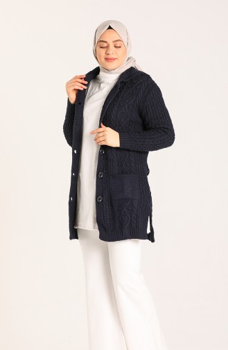 Navy Blue Vest 7001-06