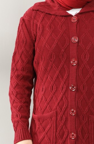 Claret Red Cardigans 7002-10