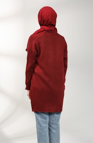 Claret Red Cardigans 9118-01