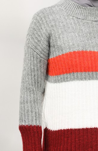 Grau Pullover 9117-02