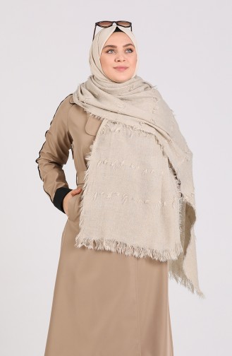 Creme Poncho 43500-02