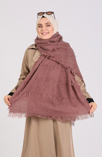 Beige-Rose Poncho 43500-10