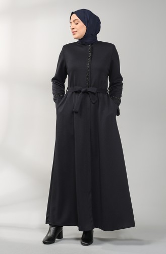 Dunkelblau Trenchcoat 1569-02