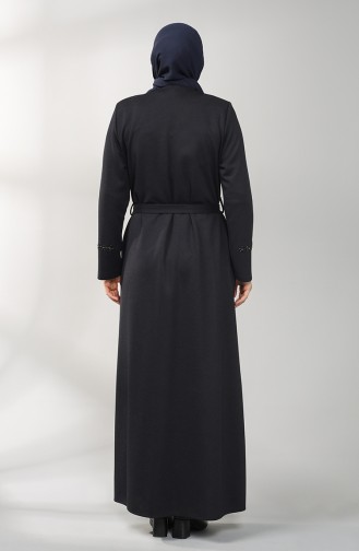 Dunkelblau Trenchcoat 1569-02