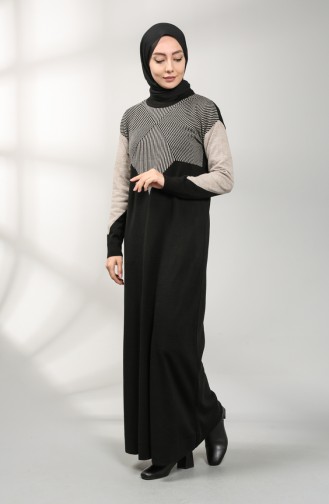 فستان أسود 9219-01