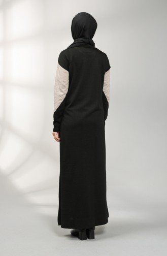 Knitwear Garnish Dress 9219-01 Black 9219-01