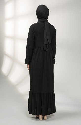 Pleated Dress 1938-02 Black 1938-02