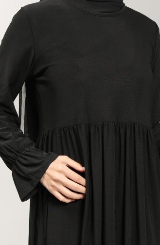 Pleated Dress 1938-02 Black 1938-02