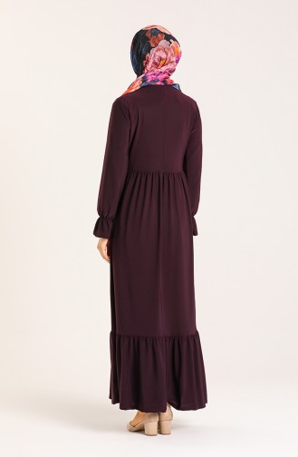 Robe Hijab Pourpre 1938-03