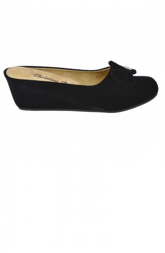 Black Woman home slippers 20KTERAYK000003_B