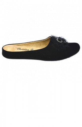 Black Women`s House Slippers 20KTERAYK000002_B