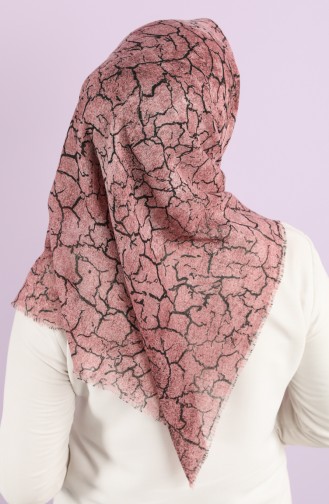 Patterned Flamed Scarf 2985-12 Powder 2985-12