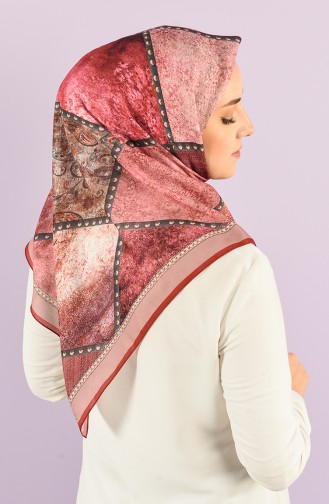 Claret red Hoofddoek 90728-02