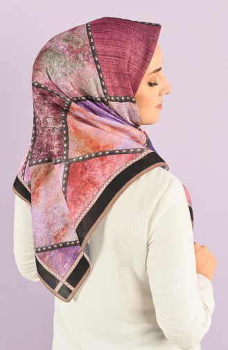 Purple Hoofddoek 90728-06