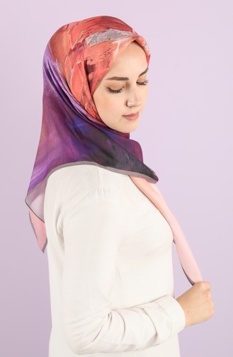 Purple Hoofddoek 90729-03